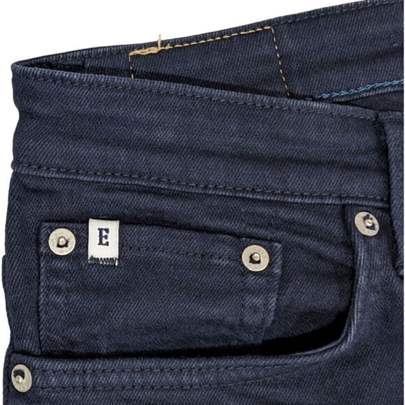 EDWIN Mens Dark Indigo 5 pocket Skinny Jeans Size 29 - Picture 3 of 7